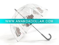 Wholesale Clear PVC Umbrella