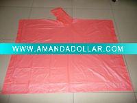 Wholesale Adult pvc rain poncho in stock