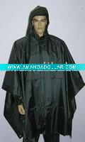 Wholesale Black pvc poncho