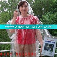 Wholesale Promotion Disposable PE Poncho(YB-2014)