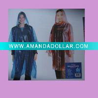 Wholesale PE emergency poncho/ peponcho/reuse poncho