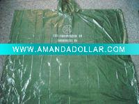 Wholesale 50*80 pe rain poncho