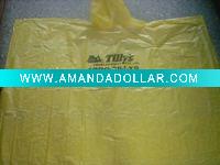 PVC or PE poncho