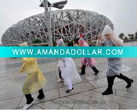 pe disposable raincoat