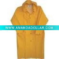 pvc rain coat