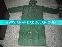 Wholesale pvc raincoat