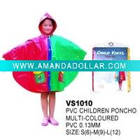 pvc children poncho