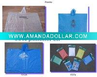 Wholesale PE emergency poncho with printing\logo