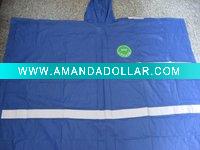 High visibility reflect light safety poncho