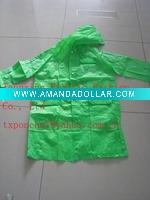 children plastic rain wear