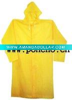 Wholesale Lightweight adult pvc raincoat