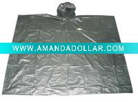 black rian poncho