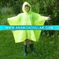 high visibility rain poncho