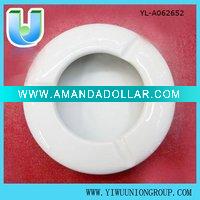 Wholesale White Porcelain Ashtray