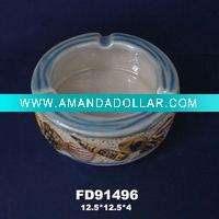 Wholesale ceramic unique ashtray