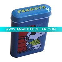Wholesale Tin cigarette case