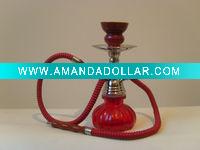 Wholesale red pumpkin small hookah(sf-x004)