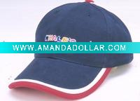 cotton baseball cap hat blue