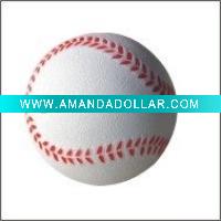 pu stress ball- baseball