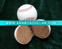 Wholesale The handwork sews PVC Material Filling:Cork baseball