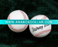 Wholesale Our company produce The handwork sews PVC synthesis leather + Foaming rubber core soft type baseball ball baseball