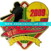 Wholesale Diamond softball trading pin