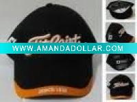 Wholesale cotton baseball cap hat black