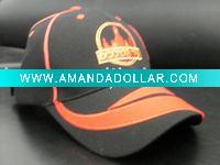 Wholesale cotton baseball sports style cap hat black