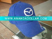 Wholesale cotton baseball sports style cap hat blue