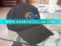 Wholesale cotton baseball sports style cap hat gray