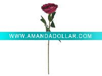Rose stem artificial flowers