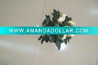 Artificial flowers(red white)