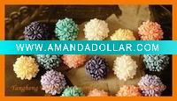 Wholesale artificial flowers rings (YHDD049)