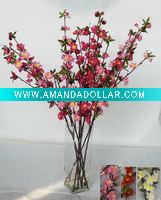 Wholesale artificial flower(5 Fork Peach-blossom)