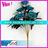 Wholesale wedding fabric artificial flowers decoration