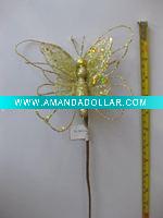 Wholesale pretty butterfly design artificial flower