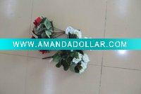 Artificial flowers(red white)