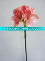 Wholesale artificial flower (single pink orchid)