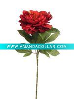 artificial flower pink peony