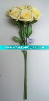 Wholesale velentines rose artificial flower