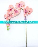 Wholesale 11 Head Single Butterfly Orchids Artificial Flower