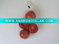 Wholesale artificial fruit with mesh bag