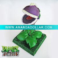 Wholesale plants and zombie polyresin chomper figurine home decoration
