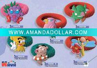 Wholesale Lovely & colorful plastic hair accessories