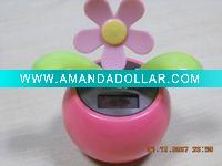 Wholesale Solar plastic flip flap flower