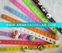 Wholesale soft pvc bracelet