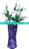 Wholesale plastict foldable vase