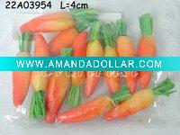 Wholesale high quality artificial carrots for Easter decoration