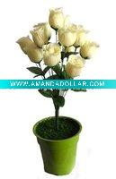 Wholesale Artificial Rose (Silk and Fabric)