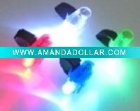 flashing finger light led torch